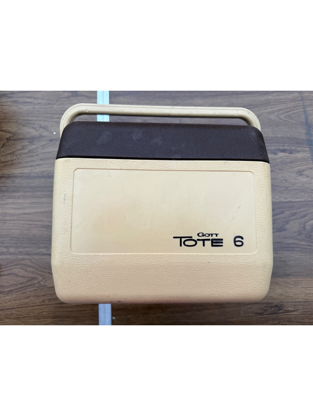 Vintage GOTT Tote 6 Pack Lunch Cooler EUC